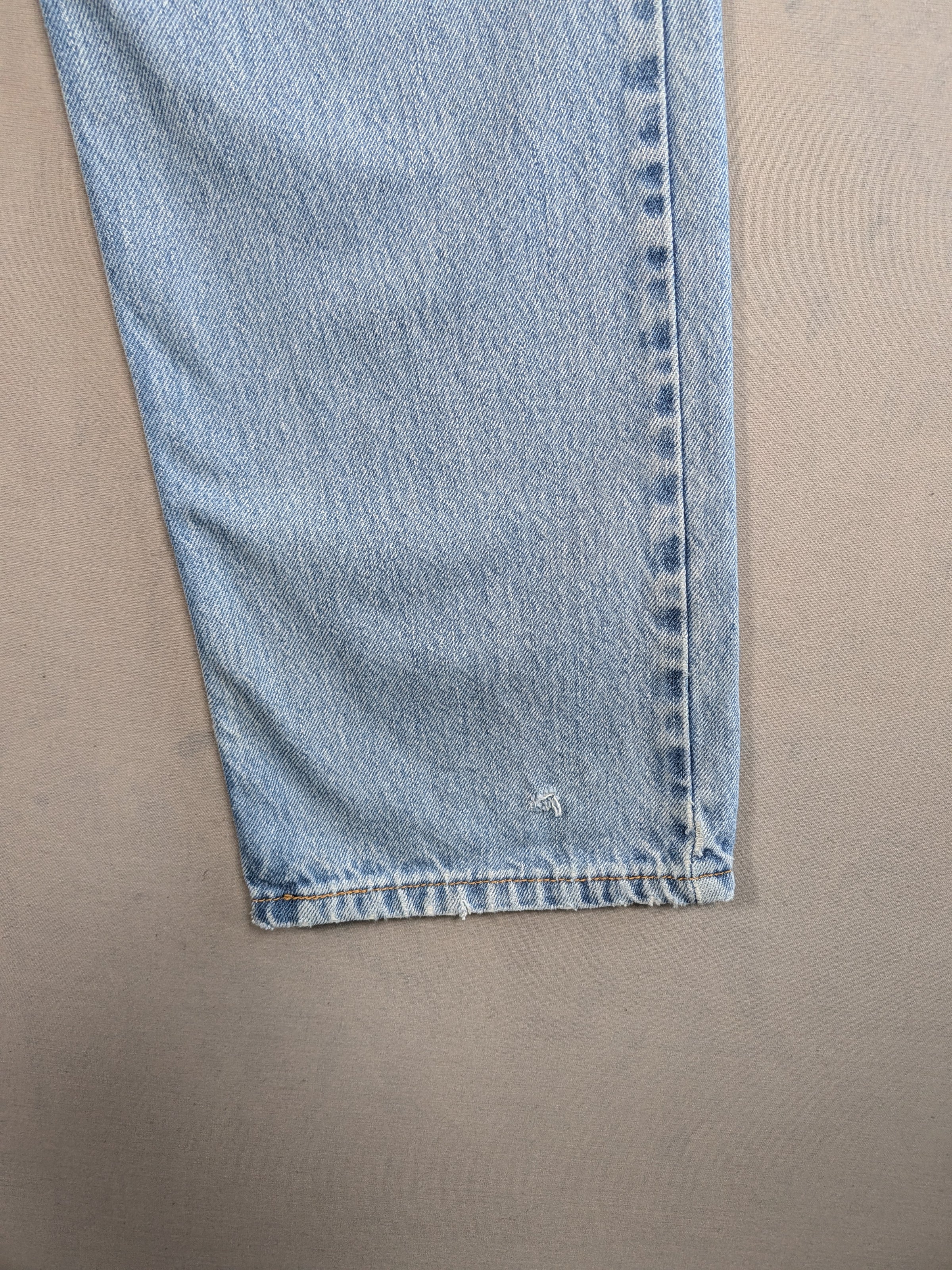 Levi's Jeans Mens Denim 505 Straight Fit Colour Blue Size W33 L34