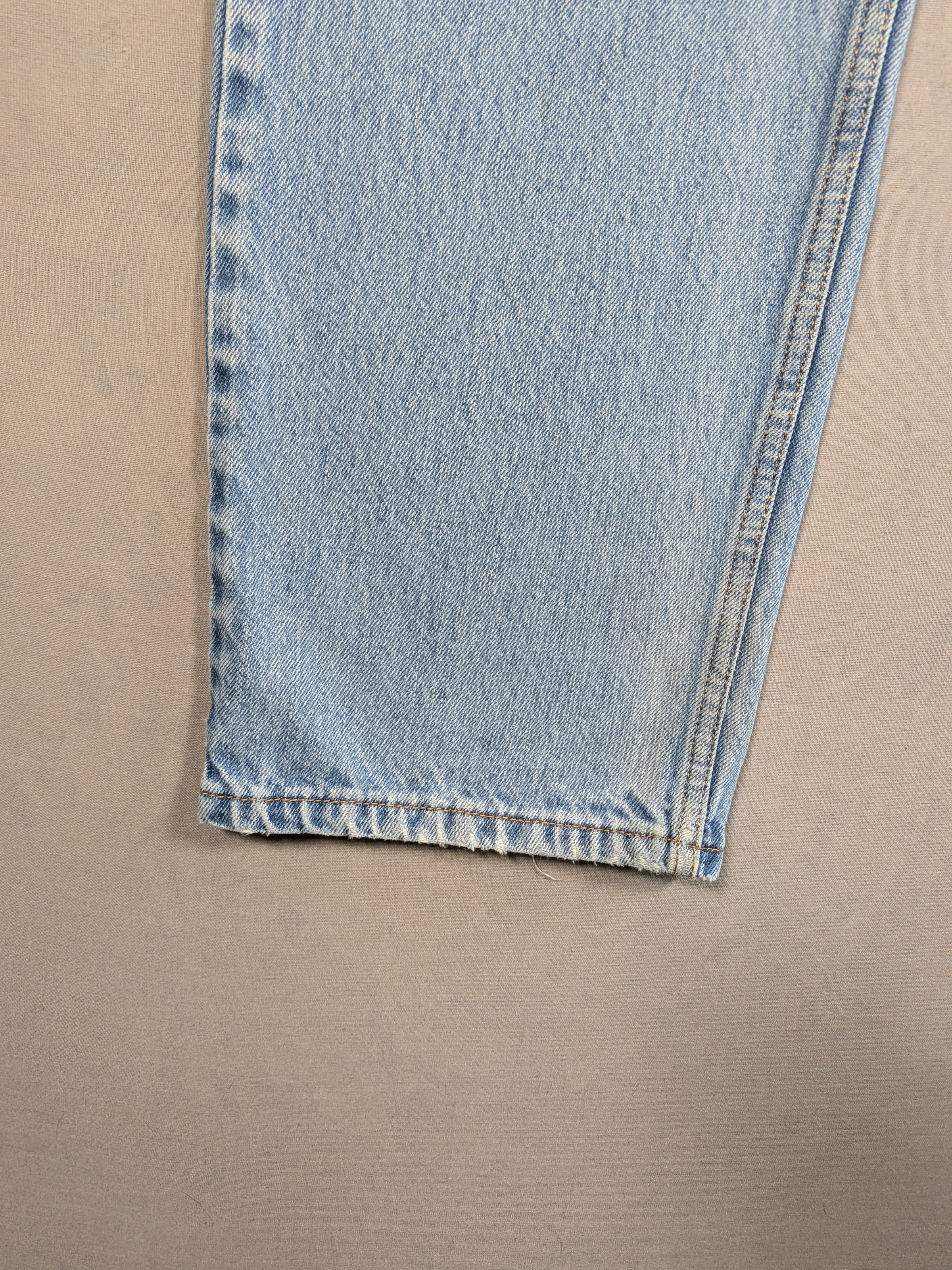 Levi's Jeans Mens Denim 505 Straight Fit Colour Blue Size W33 L34