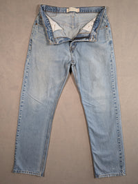 Levi's Jeans Mens Denim 505 Straight Fit Colour Blue Size W33 L34