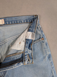 Levi's Jeans Mens Denim 505 Straight Fit Colour Blue Size W33 L34