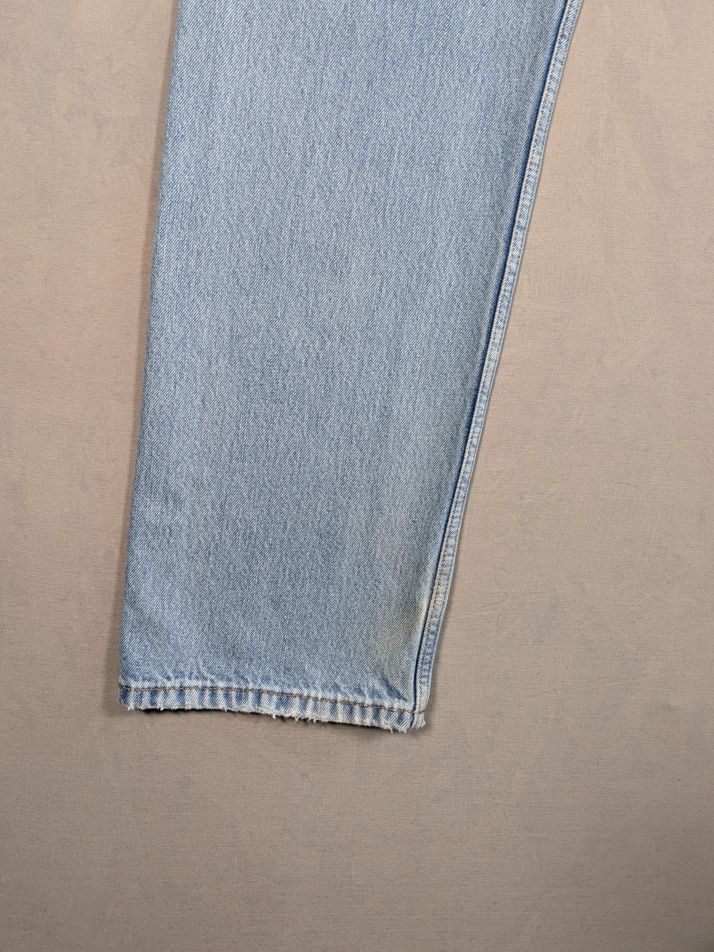 Levi's Jeans Mens Denim 505 Straight Fit Colour Blue Size W33 L34
