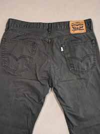 Levi's Jeans Mens Denim 505 Straight Fit Colour Grey Size W34 L30