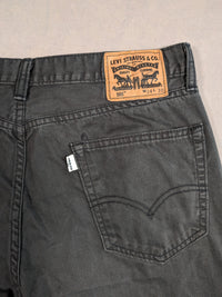 Levi's Jeans Mens Denim 505 Straight Fit Colour Grey Size W34 L30