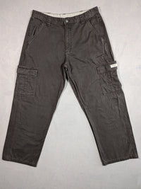 Wrangler Cargo Jeans Mens Regular Fit Colour Grey Size W34 L30