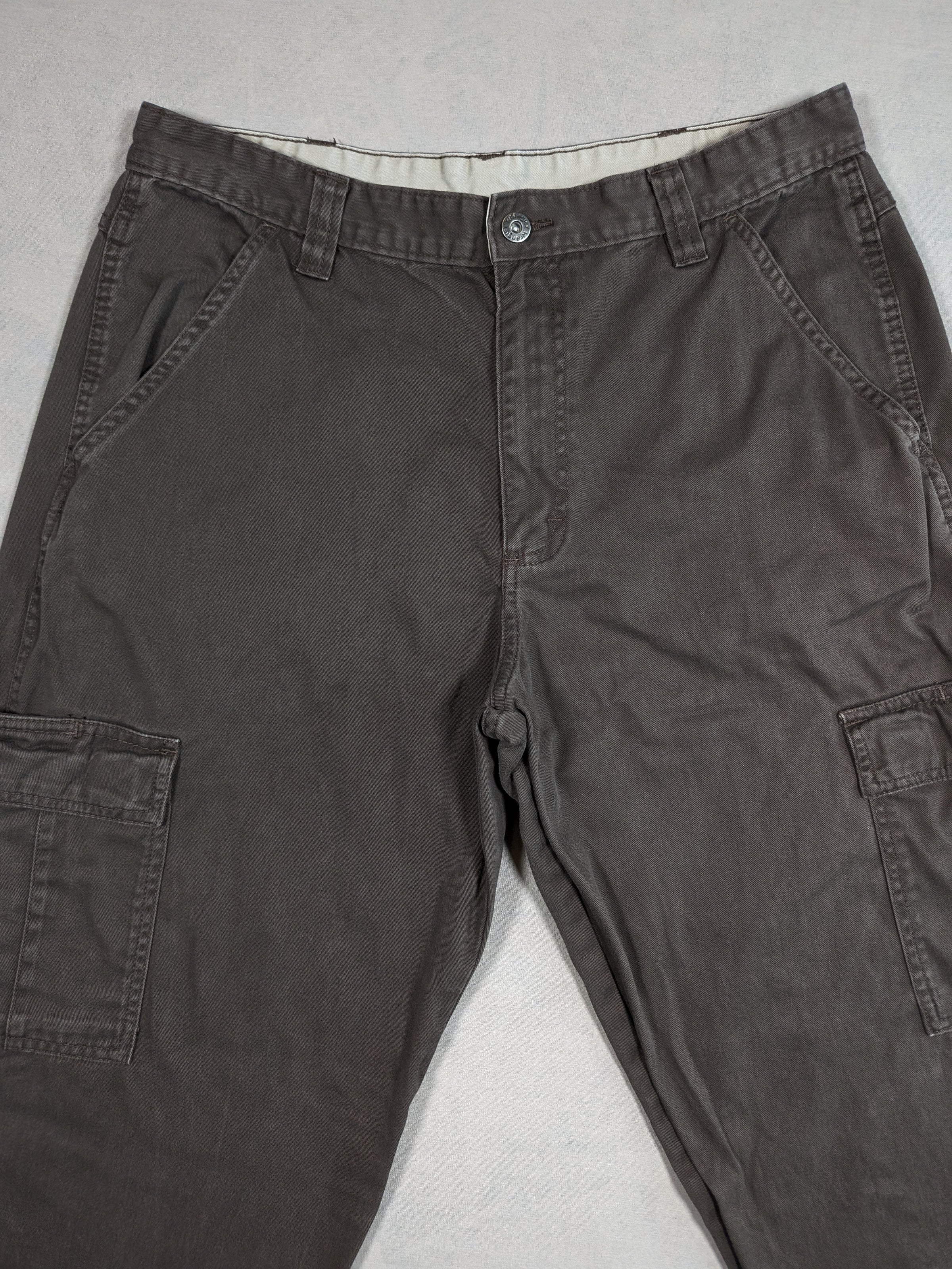 Wrangler Cargo Jeans Mens Regular Fit Colour Grey Size W34 L30